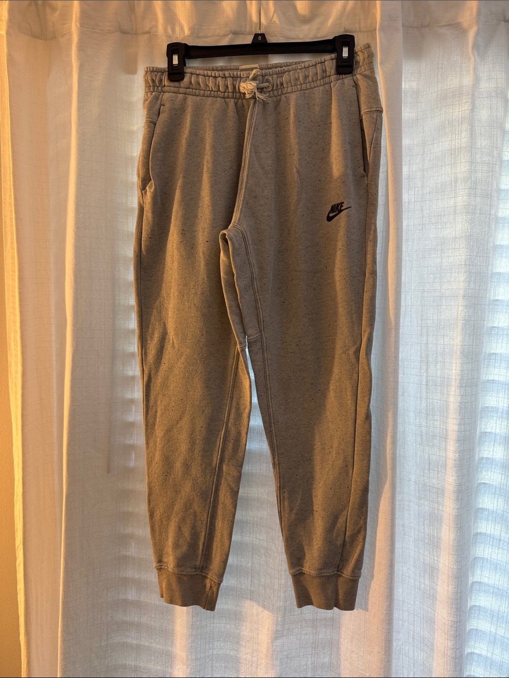 Nike Kids Heather Gray Jogger Sweatpants